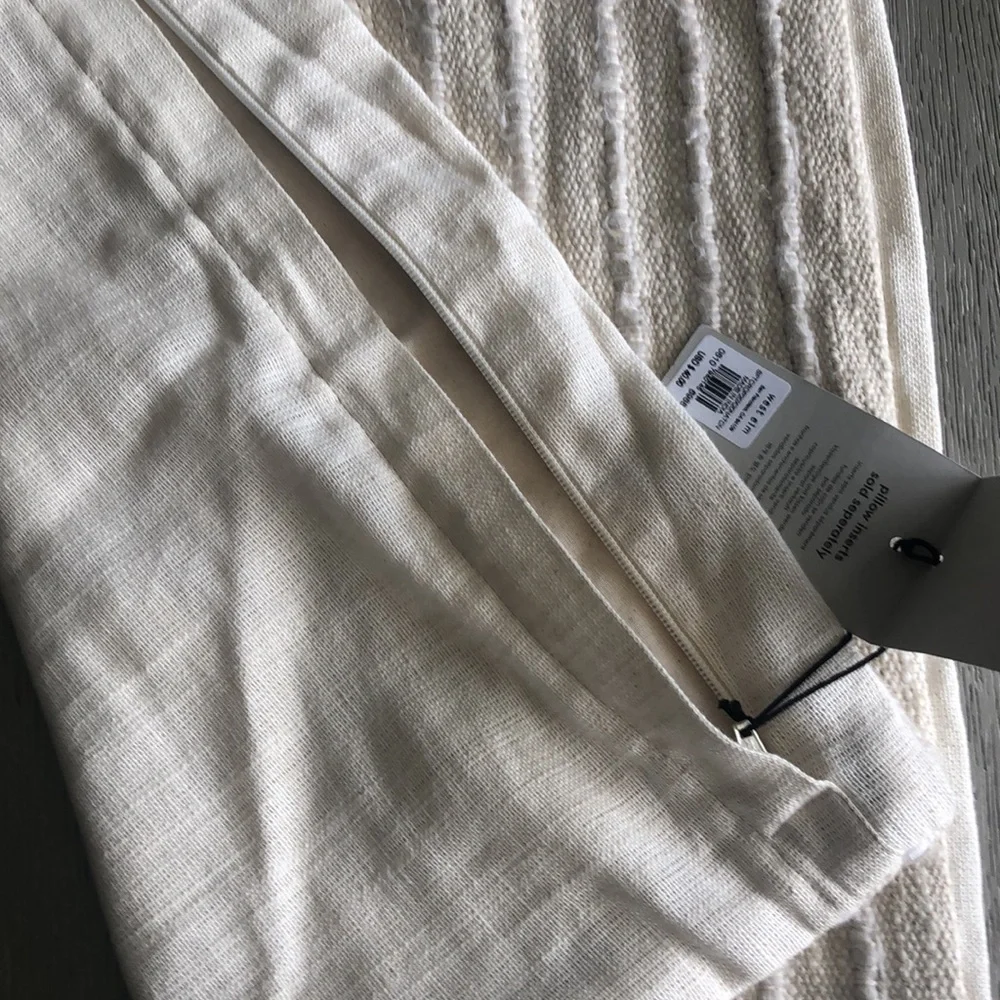 West elm India pillow cover 20”x20”